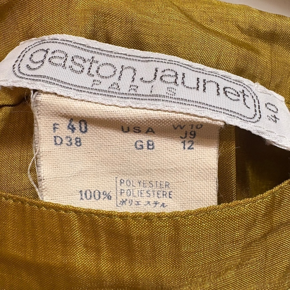 Gaston Jaunet Vintage skirt - Picture 2 of 7